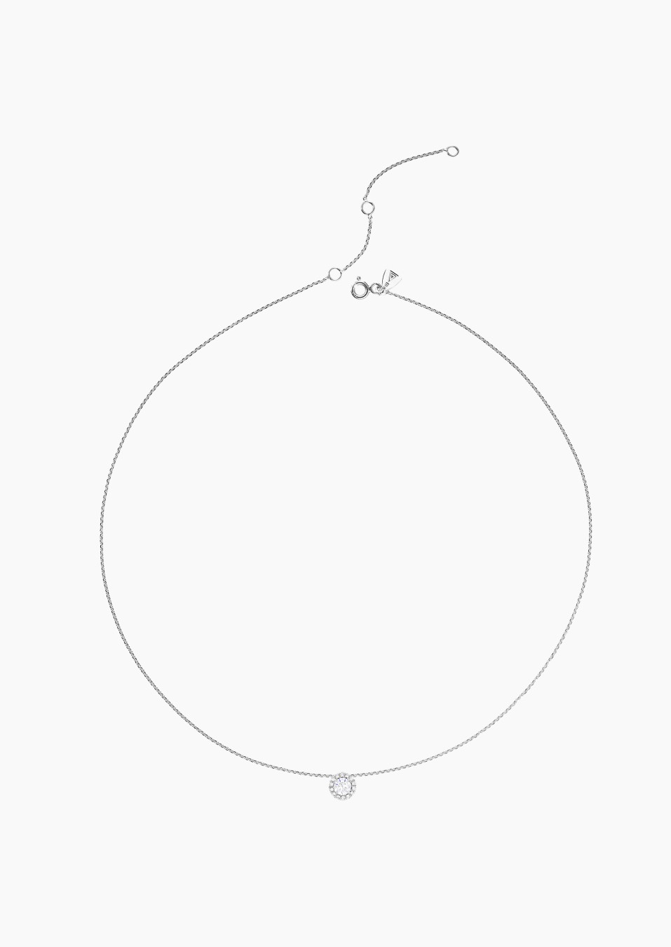 Collier coquette en or et diamants / Lepage