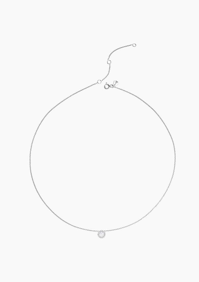 Coquette necklace in gold and diamonds / Lepage