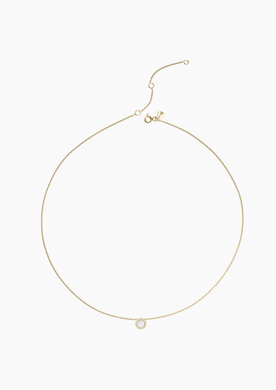 Coquette necklace in gold and diamonds / Lepage