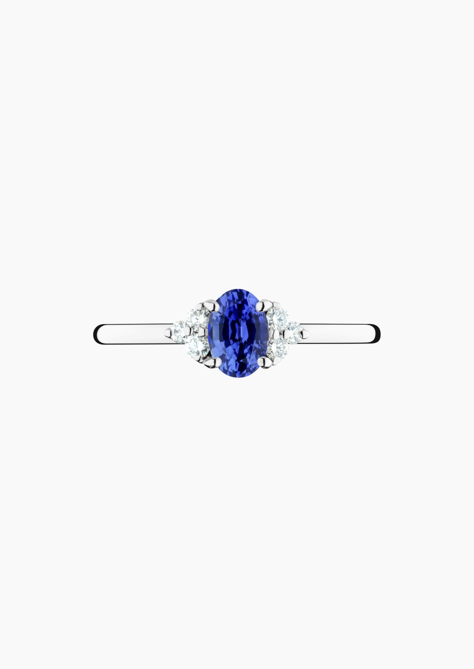 Bague Madeleine en or, saphir et diamants / Lepage