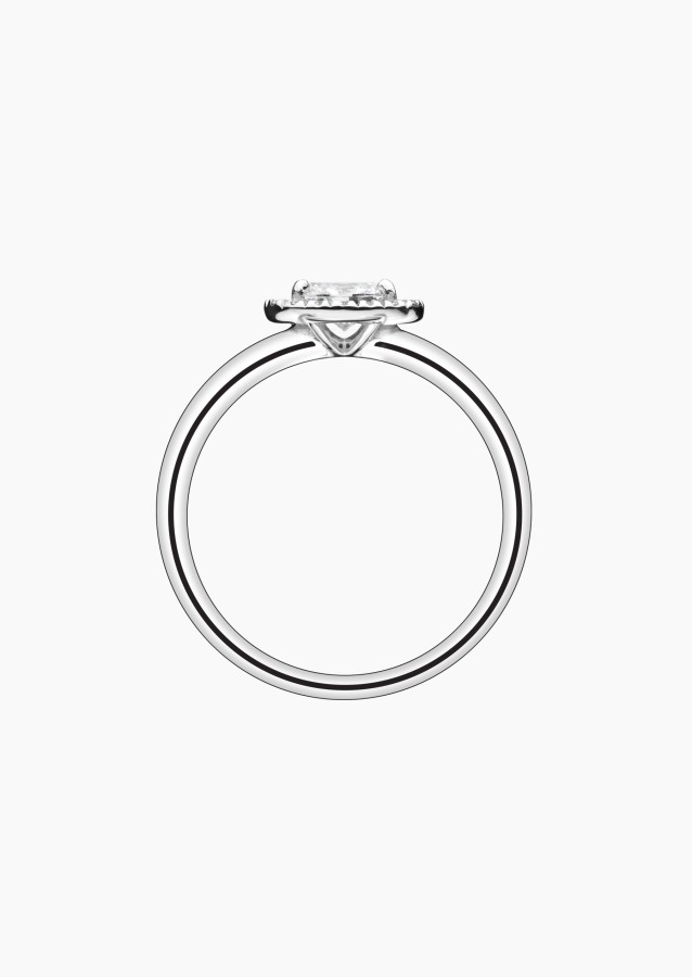 Eléanor ring in gold and diamonds / Lepage