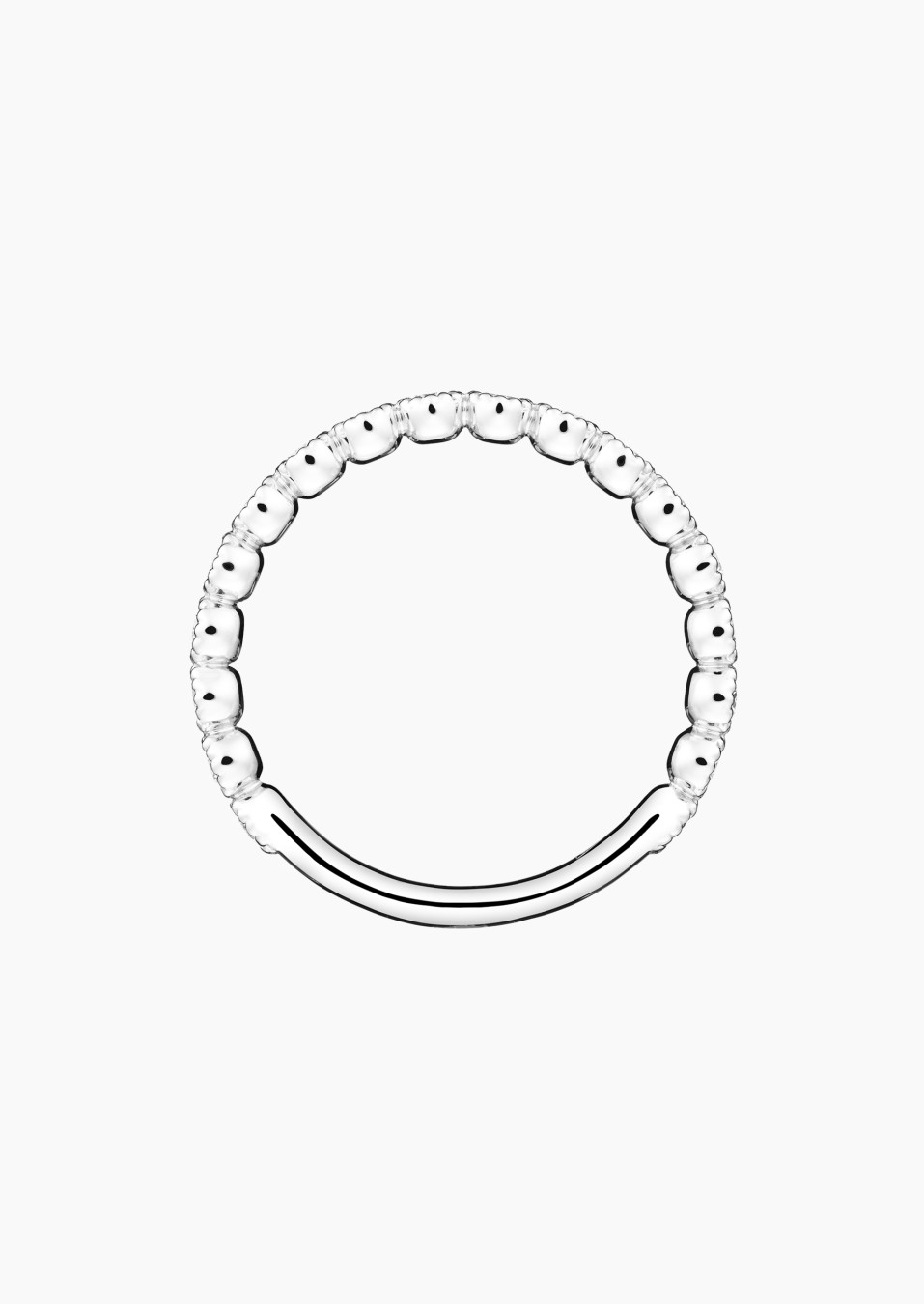 Capucine wedding ring in gold and diamonds / Lepage