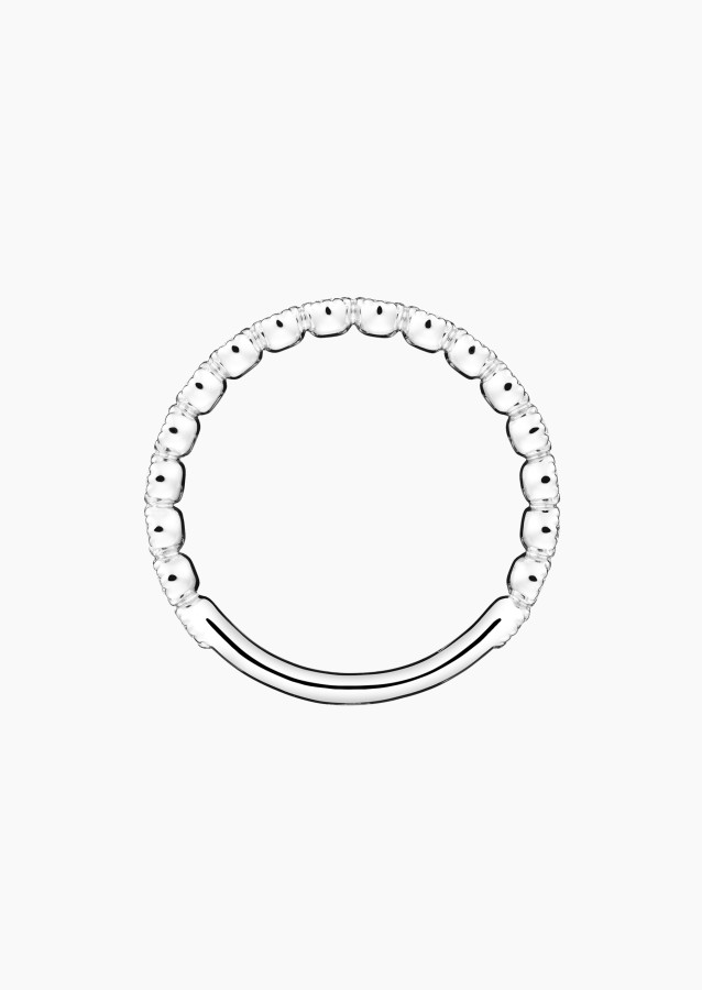 Capucine wedding ring in gold and diamonds / Lepage