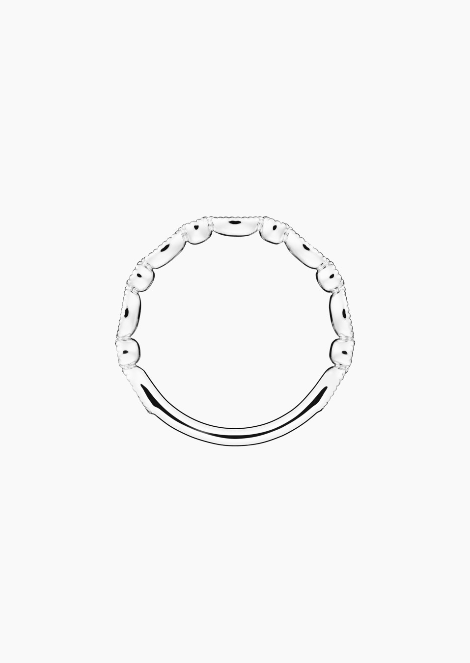 Léontine wedding ring in gold and diamonds / Lepage