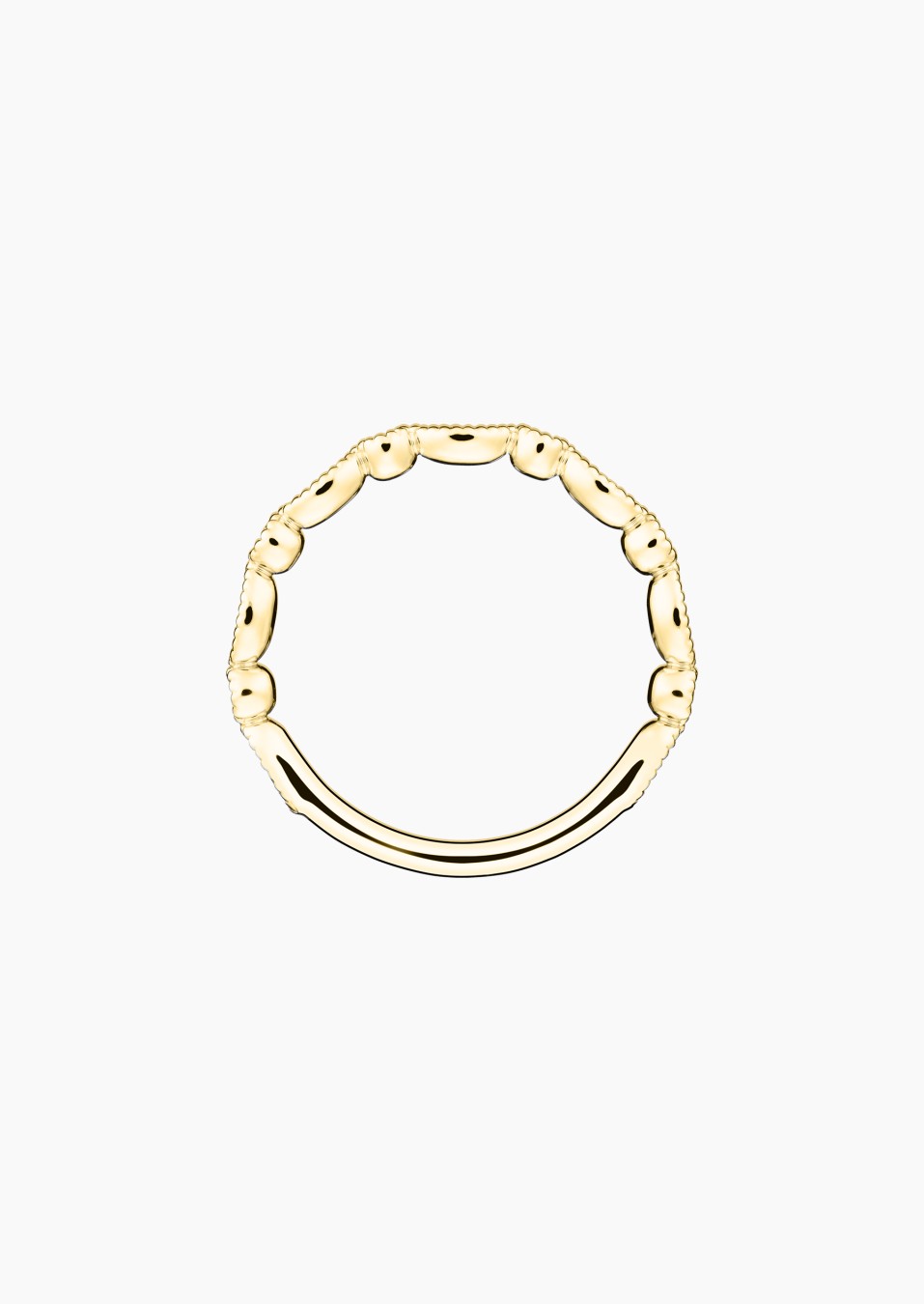 Léontine wedding ring in gold and diamonds / Lepage