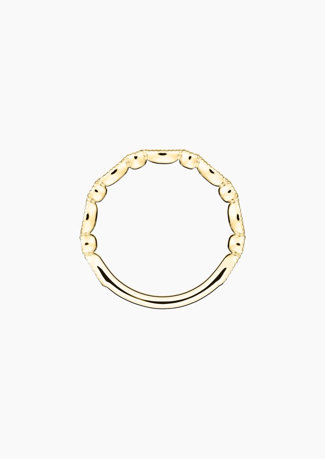 Léontine wedding ring in gold and diamonds / Lepage