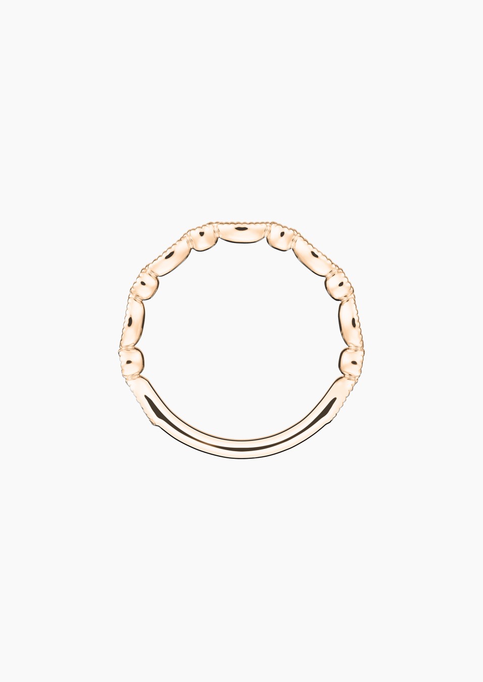 Léontine wedding ring in gold and diamonds / Lepage
