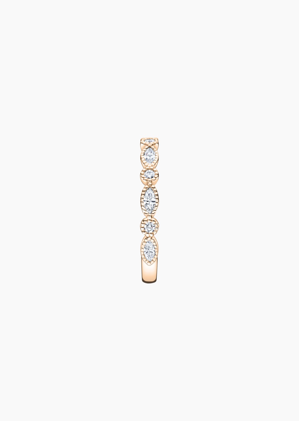 Léontine wedding ring in gold and diamonds / Lepage