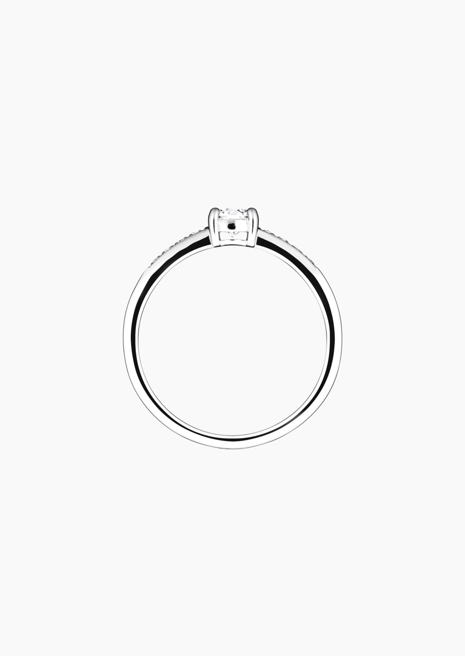 Solitaire Aristide en or et diamants / Lepage