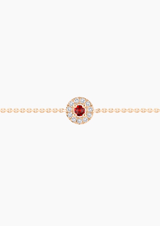 
                                                                                    Bracelet Coquette en or rose, saphir et diamants / Lepage
                                                                            
