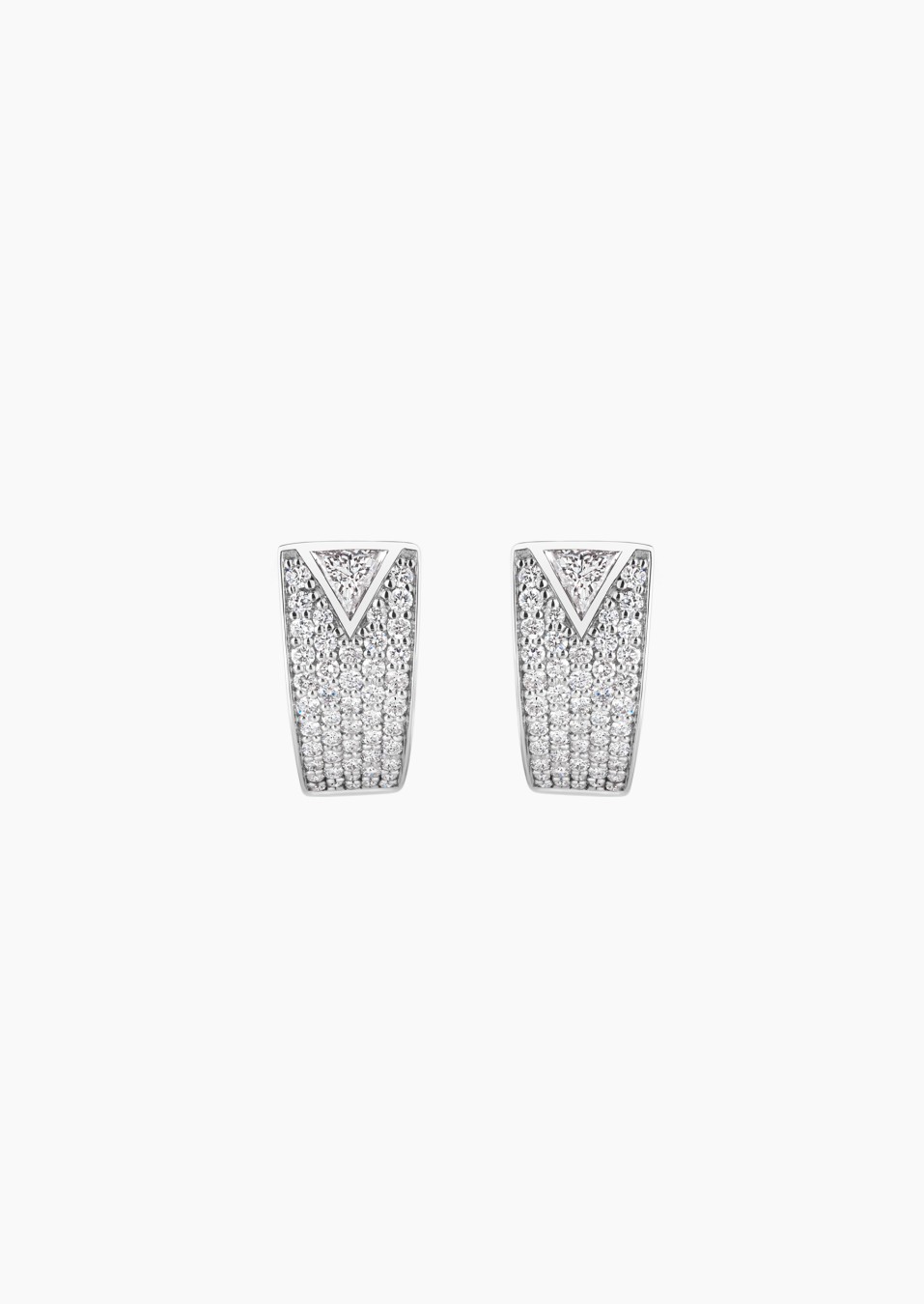 La Flamboyante earrings in gold and diamonds / Lepage