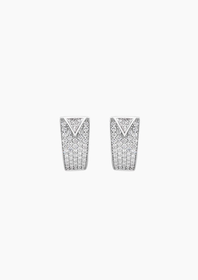 La Flamboyante earrings in gold and diamonds / Lepage