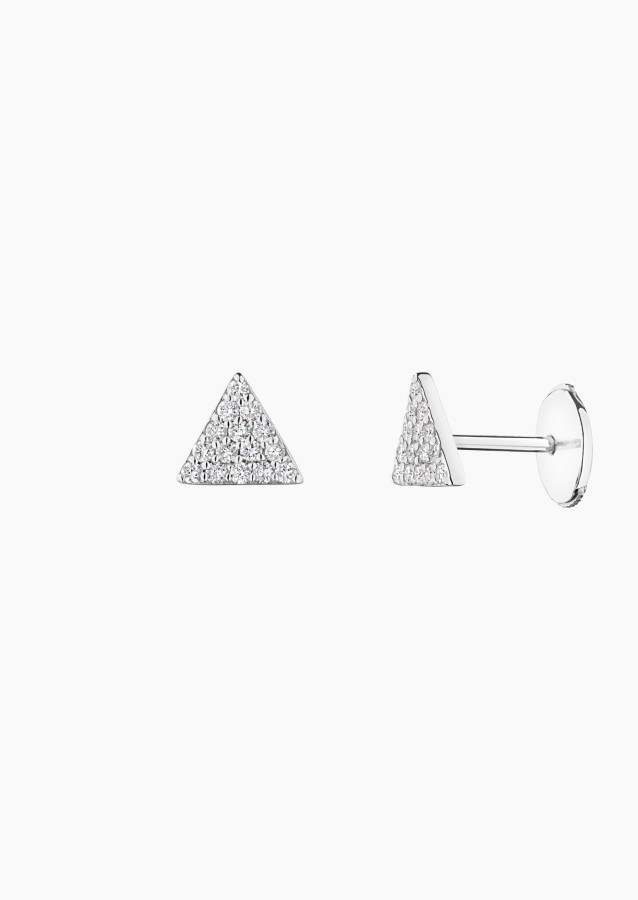 
                                                                                    Boucles d'oreilles La Généreuse en or blanc et diamants / Lepage
                                                                            