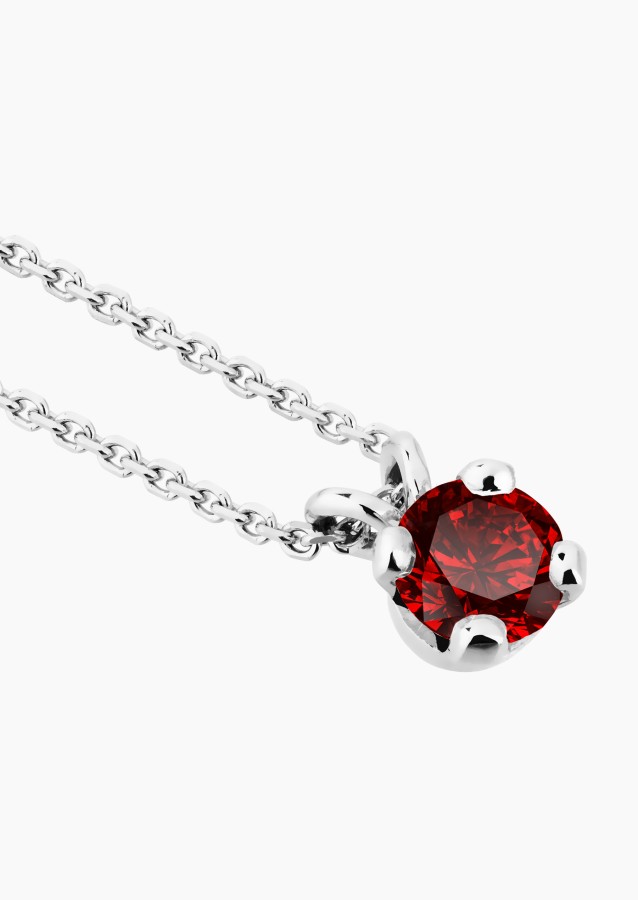 Collier Présage en or et rubis / Lepage