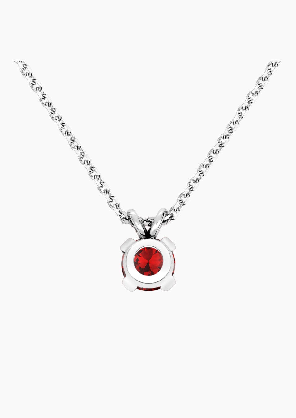 Presage necklace in gold and ruby / Lepage