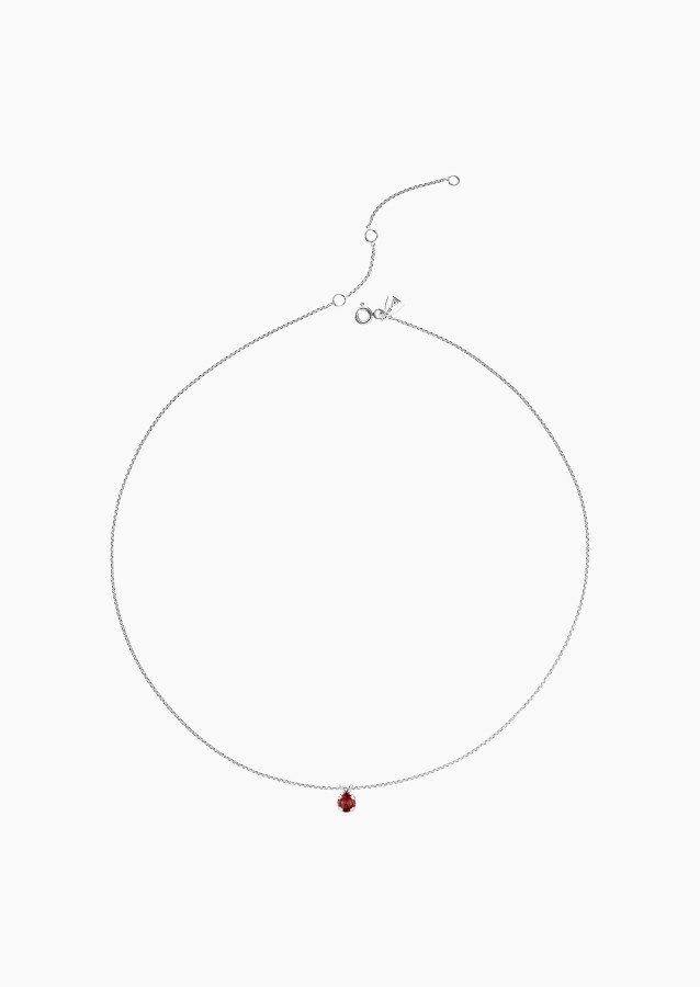 Presage necklace in gold and ruby / Lepage