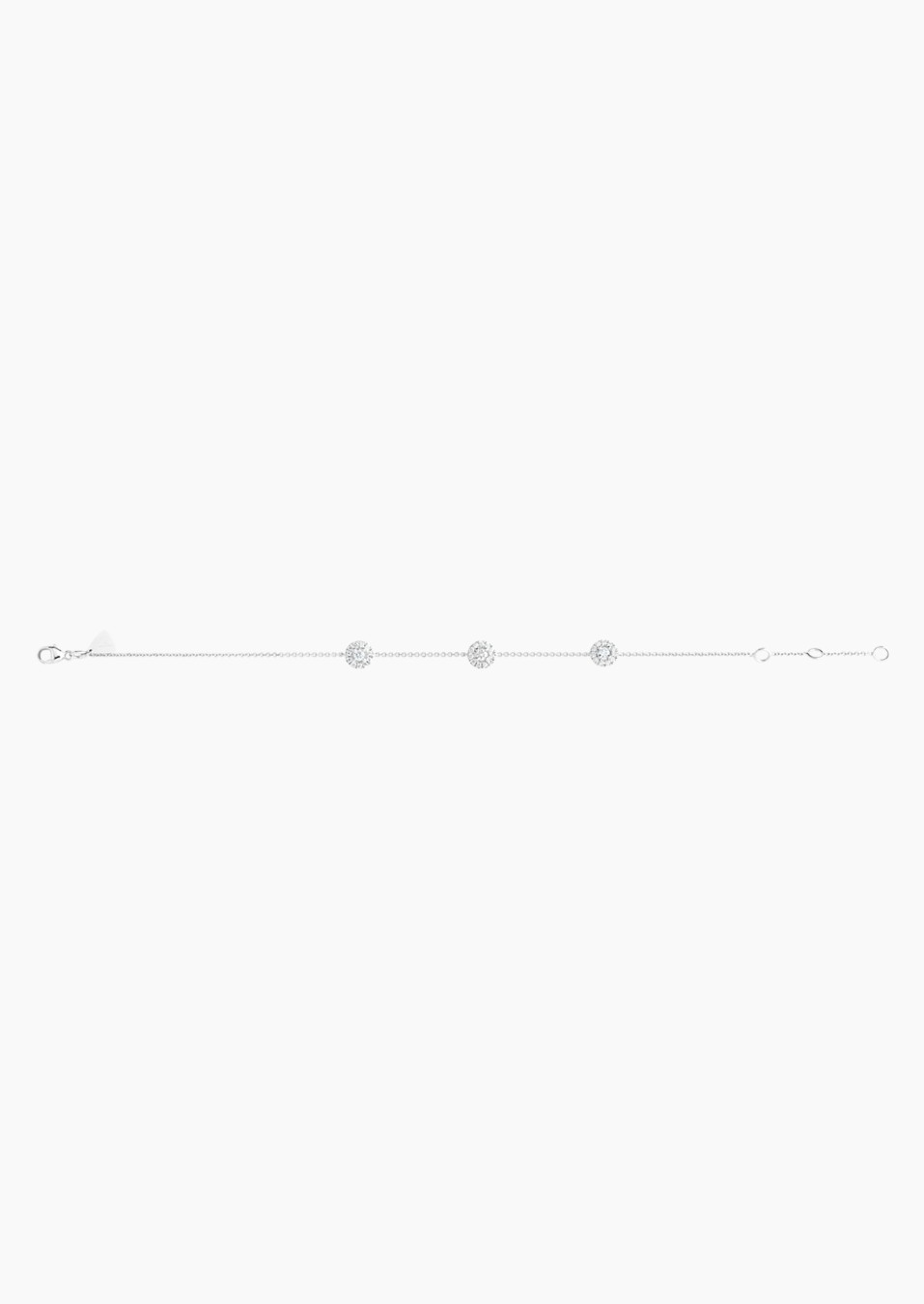 Bracelet Victoria en or blanc et diamants / Lepage Bracelet Victoria en or blanc et diamants / Lepage