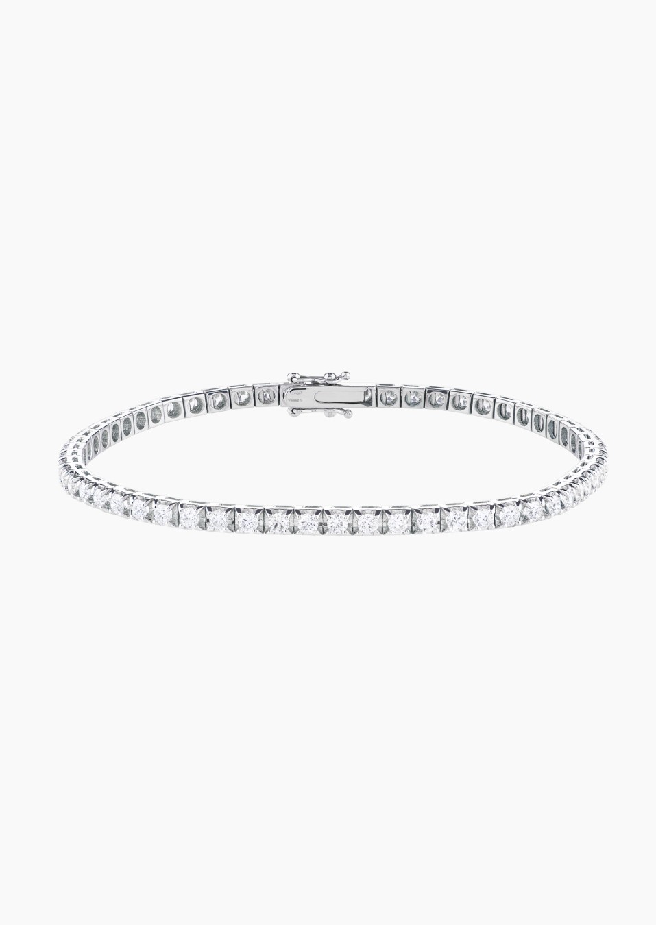 Evidence bracelet in gold and diamonds / Lepage