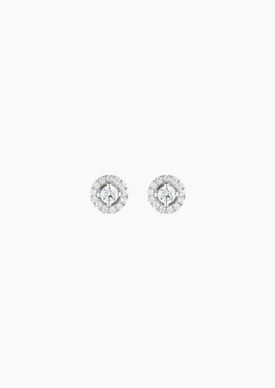 Victoria earrings in gold and diamonds / Lepage