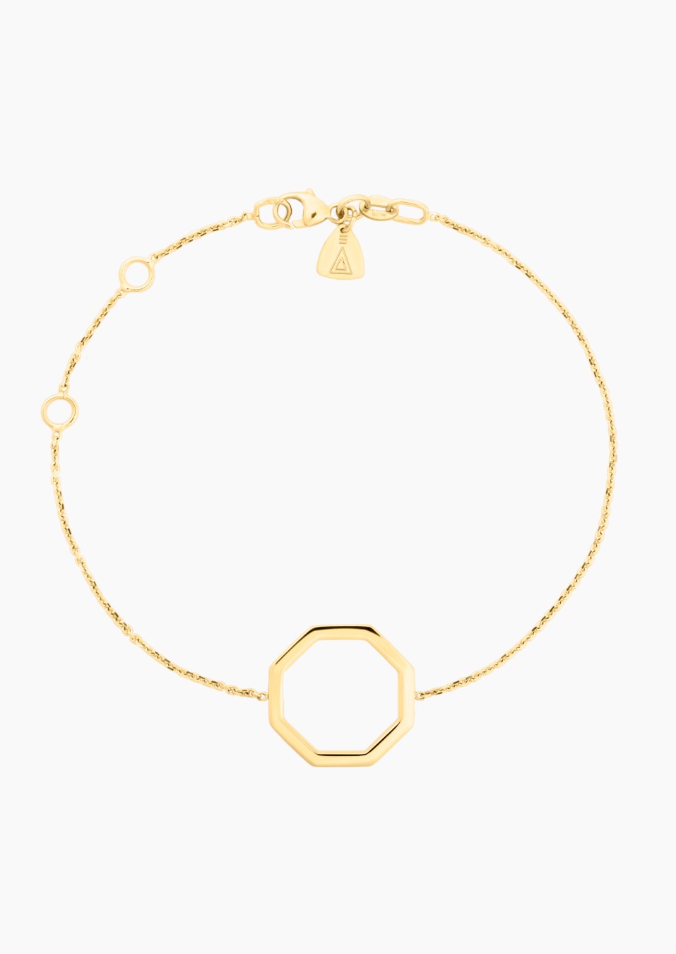 Octo bracelet in yellow gold / Lepage