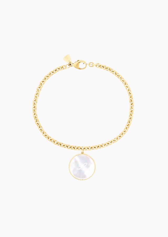 Bracelet Colette personnalisable en or / Lepage