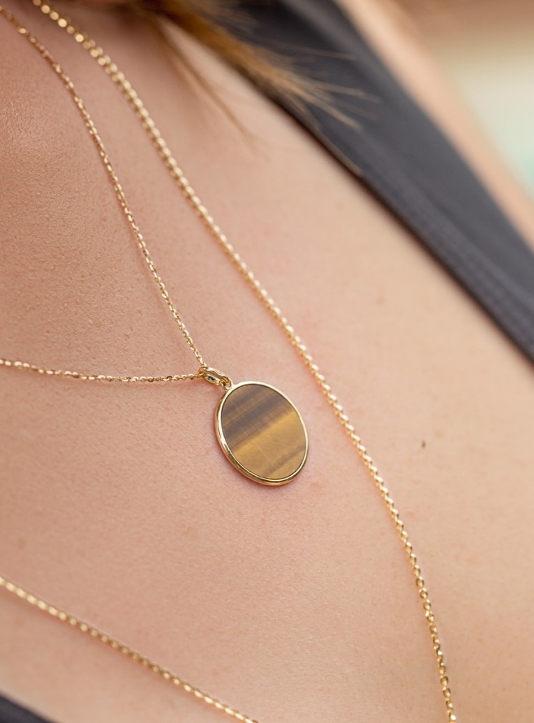 Colette Moon - Tiger Eye Medal