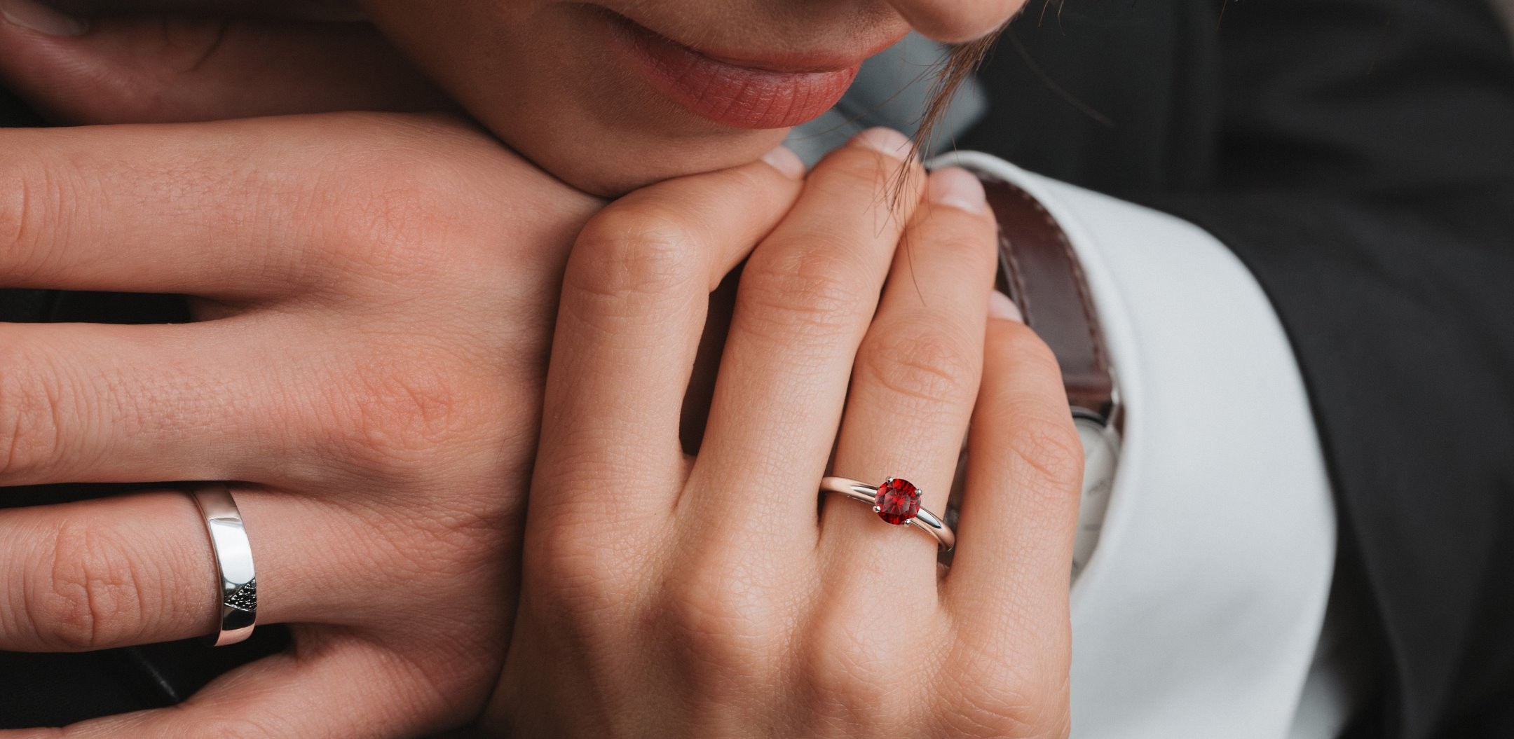 lepage designer jeweller ruby ring 