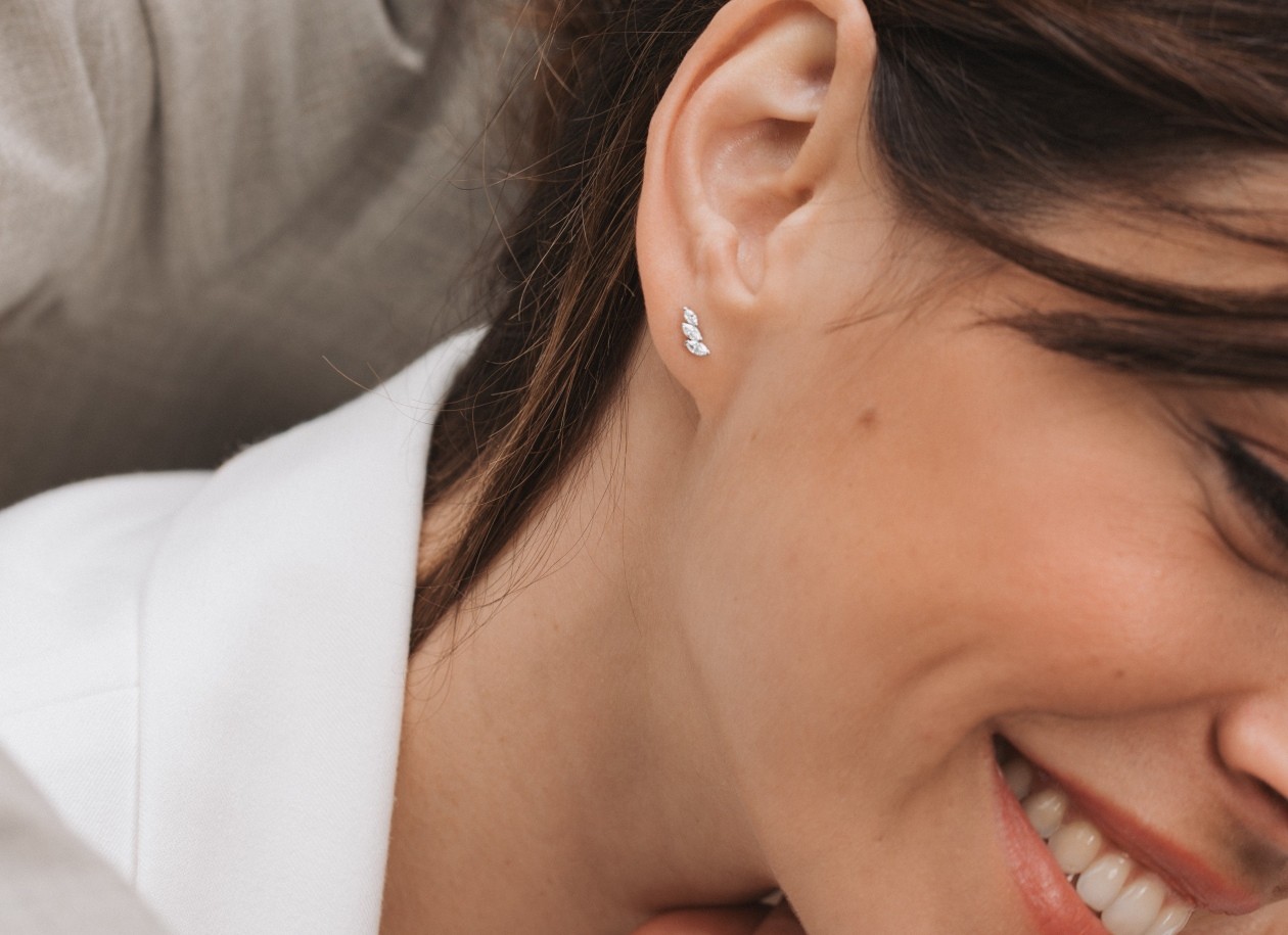 Suzon earrings - Diamonds 