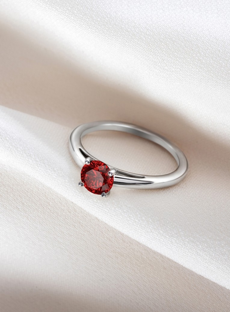 lepage designer jeweller ruby ring