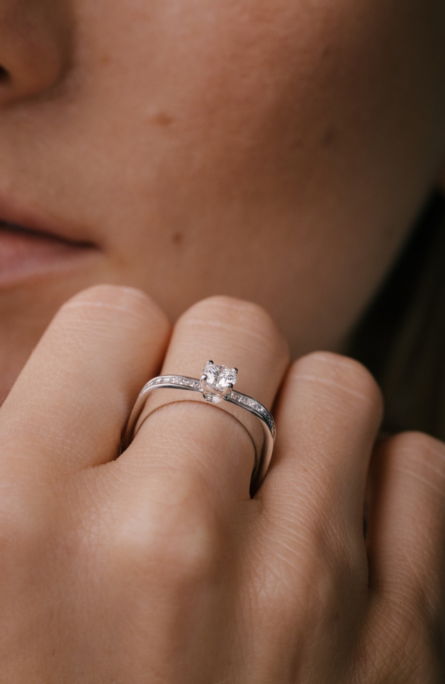 engagement ring intrepide audacieuse collection