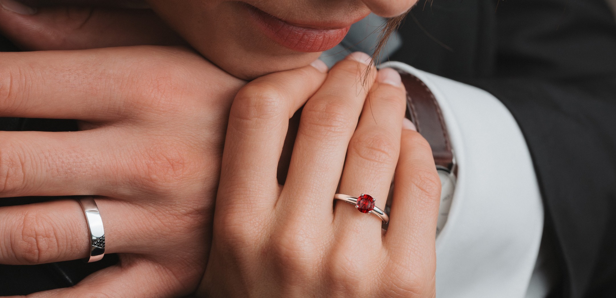 lepage designer jeweller ruby ring
